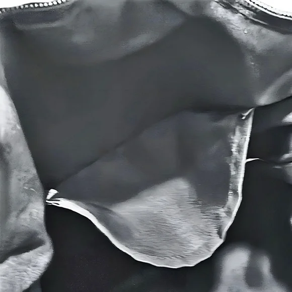 SEPHORA Black & White Nylon Puffer Tote - Crossbody BagㅣEUCㅣLarge - Picture 6 of 10